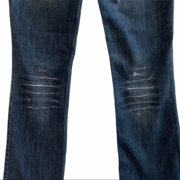 Karen Millen Premium Distressed Bootleg Jeans - Picture 8 of 11